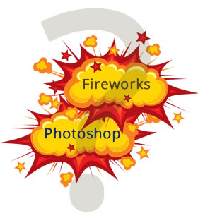 ImageReady - Photoshop vs. Fireworks - Missverständnis